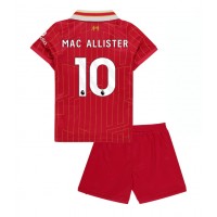 Echipament fotbal Liverpool Alexis Mac Allister #10 Tricou Acasa 2024-25 pentru copii maneca scurta (+ Pantaloni scurti)